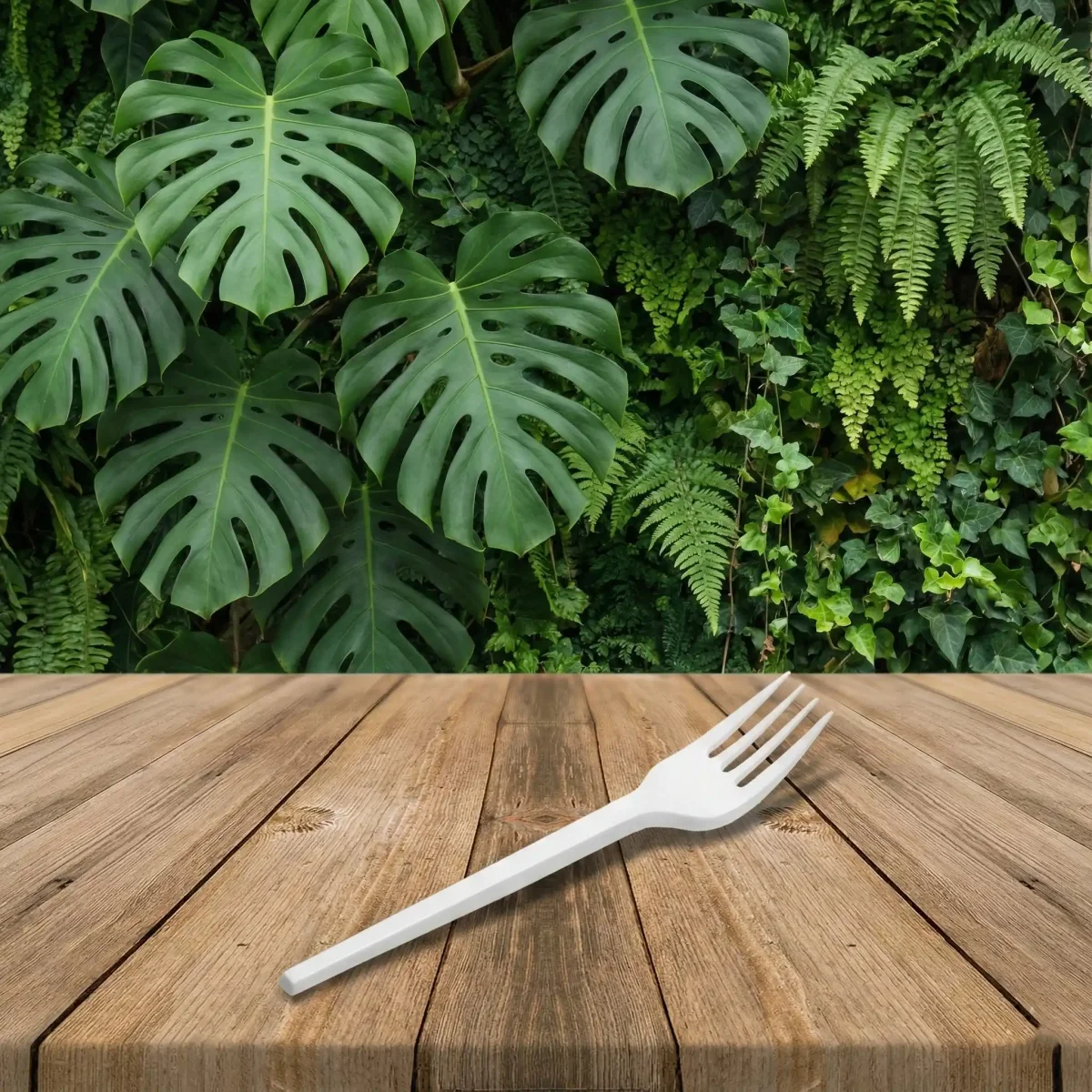 TENEDOR BLANCO GOLAZO #5